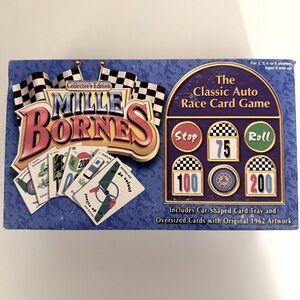 Mille Bornes Collector's Edition The Classic Auto Race Card Game 2003 - Complete